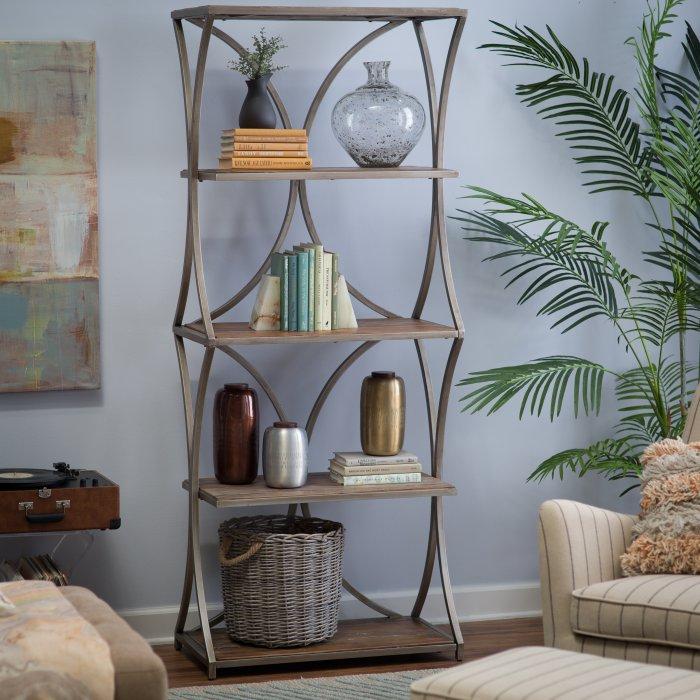 Edison Reclaimed Wood Bookcase