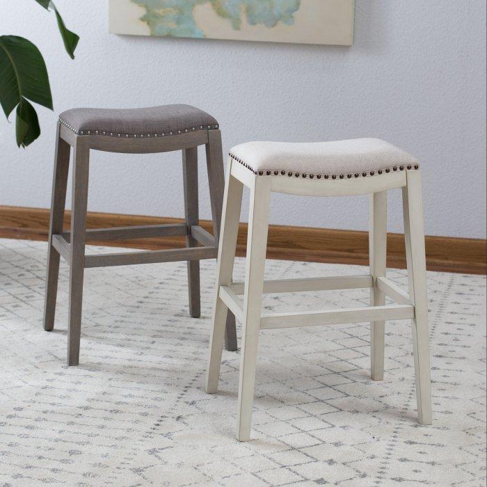 Newport Nailhead Bar Stool